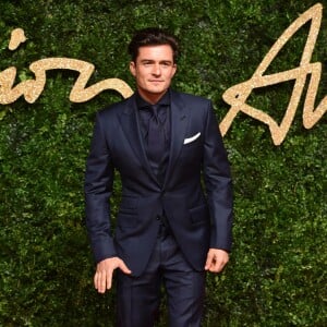 Orlando Bloom au British Fashion Awards 2015 à Londres, le 23 novembre 2015