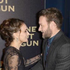 Natalie Portman et Joel Edgerton - Avant première du film "Jane got a gun" au cinéma UGC Normandie à Paris le 24 janvier 2016.