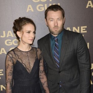 Natalie Portman et Joel Edgerton - Avant première du film "Jane got a gun" au cinéma UGC Normandie à Paris le 24 janvier 2016.