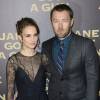 Natalie Portman et Joel Edgerton - Avant première du film "Jane got a gun" au cinéma UGC Normandie à Paris le 24 janvier 2016.