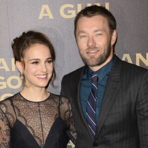 Natalie Portman et Joel Edgerton - Avant première du film "Jane got a gun" au cinéma UGC Normandie à Paris le 24 janvier 2016.