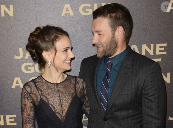 Natalie Portman et Joel Edgerton - Avant première du film "Jane got a gun" au cinéma UGC Normandie à Paris le 24 janvier 2016.