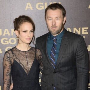 Natalie Portman et Joel Edgerton - Avant première du film "Jane got a gun" au cinéma UGC Normandie à Paris le 24 janvier 2016.