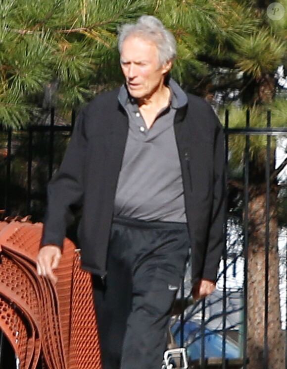 Exclusif - Clint Eastwood à Atlanta le 23 octobre 2015.