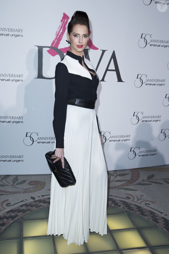 Frédérique Bel - Photocall de la soirée des 50 ans d'Ungaro et lancement du nouveau parfum "La Diva" au Petit Palais à Paris, le 26 janvier 2016. © Olivier Borde/Bestimage