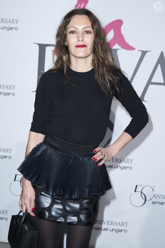 Karole Rocher - Photocall de la soirée des 50 ans d'Ungaro et lancement du nouveau parfum "La Diva" au Petit Palais à Paris, le 26 janvier 2016. © Olivier Borde/Bestimage  Launch of the new fragrance "La Diva" and 50th anniversary party of Emanuel Ungaro held at Petit Palais in Paris, France, on January 26th, 2016.26/01/2016 - Paris