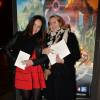 Exclusif - Vanessa Demouy et Catherine Rochette (directrice de la rédaction du magazine Glint) à la sortie du défilé Zuhair Murad à Paris le 27 janvier 2016. ©CVS/Veeren/Bestimage