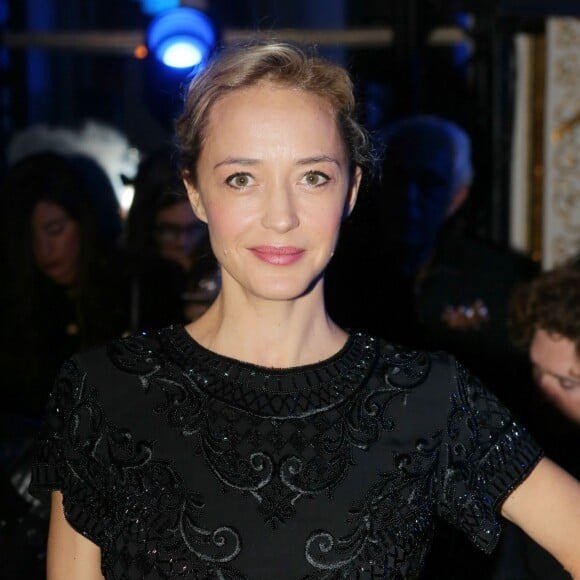 Hélène de Fougerolles au défilé haute couture Zuhair Murad collection printemps-été 2016 à l'hôtel Potocki à Paris, le 27 janvier 2016. ©CVS/Veeren/Bestimage