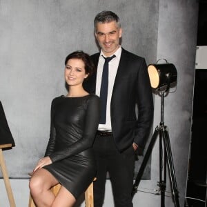 François Vincentelli et sa compagne Alice Dufour - Soirée de lancement de l'édition 2016 du calendrier Pirelli by Annie Leibovitz à l'Hôtel National des Invalides dans le cadre de l'exposition "Concert Cars & Design Automotive" à Paris le 27 février 2016. © Denis Guignebourg/Bestimage