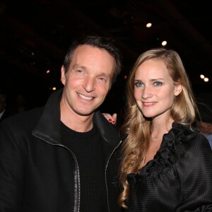 Stéphane Rotenberg et Juliette Gernez - Soirée de lancement de l'édition 2016 du calendrier Pirelli by Annie Leibovitz à l'Hôtel National des Invalides dans le cadre de l'exposition "Concert Cars & Design Automotive" à Paris le 27 février 2016. © Denis Guignebourg/Bestimage