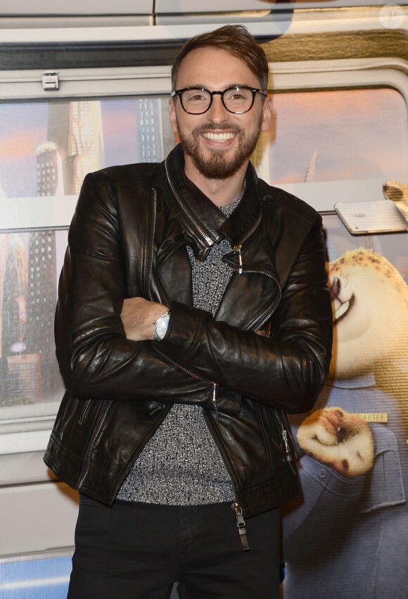 Christophe Willem - Avant-première du film "Zootopie" au cinéma Gaumont Marignan à Paris, le 28 janvier 2016. © Coadic Guirec/Bestimage