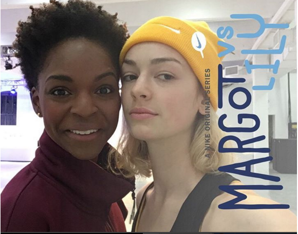 Brigette Lundy-Paine et Samantha Marie, héroïne de la série Margot vs Lily