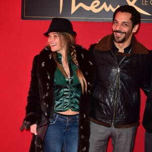 Tomer Sisley et sa compagne Karine Machado - Cérémonie de remise de prix du 37ème Festival Mondial du Cirque de Demain sur la Pelouse de Reuilly à Paris, le 31 janvier 2016. ©Giancarlo Gorassini/Bestimage