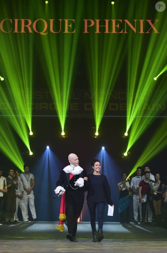 Sabrina Ouazani - Cérémonie de remise de prix du 37ème Festival Mondial du Cirque de Demain sur la Pelouse de Reuilly à Paris, le 31 janvier 2016. ©Giancarlo Gorassini/Bestimage