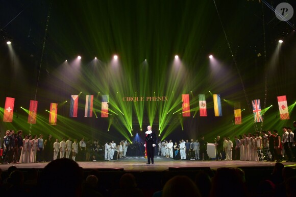 Cérémonie de remise de prix du 37ème Festival Mondial du Cirque de Demain sur la Pelouse de Reuilly à Paris, le 31 janvier 2016. ©Giancarlo Gorassini/Bestimage