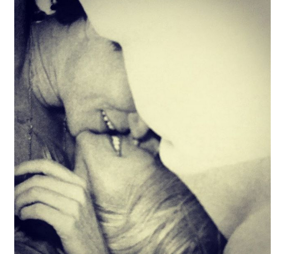 Heidi Klum publie un selfie et une déclaration d'amour à Vito Schnabel sur sa page Instagram, le 1er février 2016.