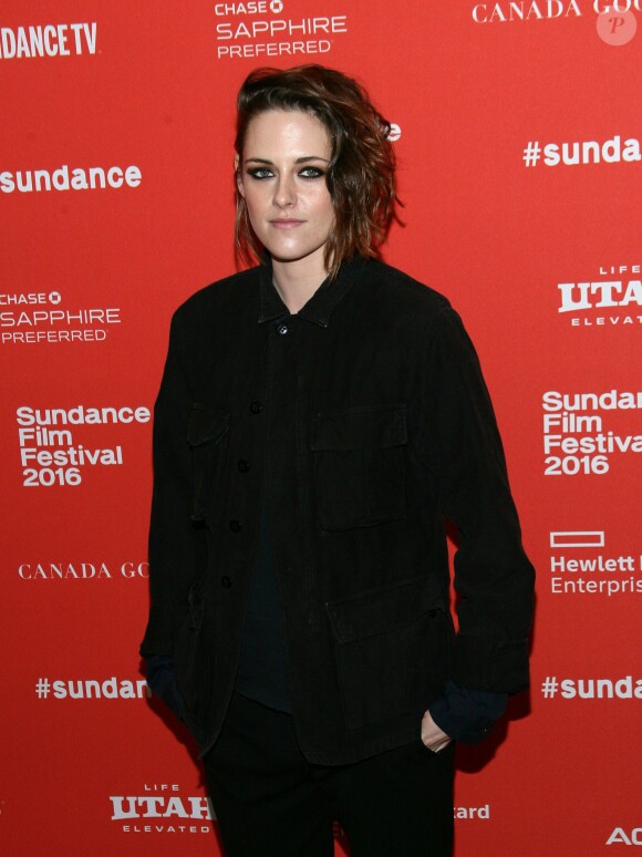 Kristen Stewart au festival de Sundance à Park City. Le 24 janvier 2016.