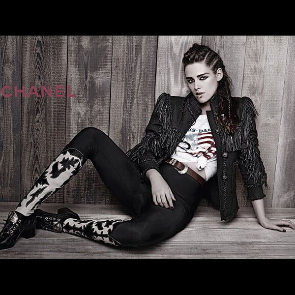 Kristen Stewart - Campagne Chanel Paris-Dallas. Photo par Karl Lagerfeld.