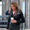 Exclusif - Caitlyn Jenner prend un café à emporter à Malibu, le 18 janvier 2016.