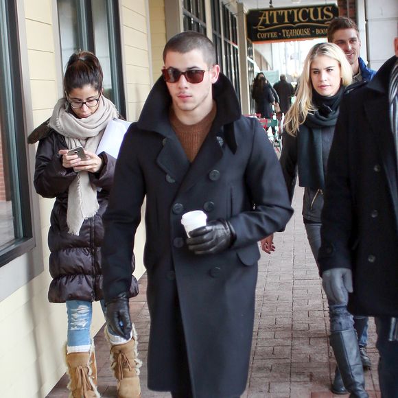 Nick Jonas - Célébrités lors du festival du film de Sundance à Park City le 22 janvier 2016.