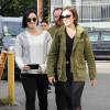 Demi Lovato et Lily Collins vont déjeuner au restaurant La Conversation à West Hollywood, le 27 janvier 2016.