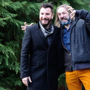 Michael Youn et Yann Samuell au photocall de 'Le Fantôme de Cantervillle' lors du 23e Festival International du Film Fantastique de Gerardmer à Gerardmer, le 29 Janvier, 2016.