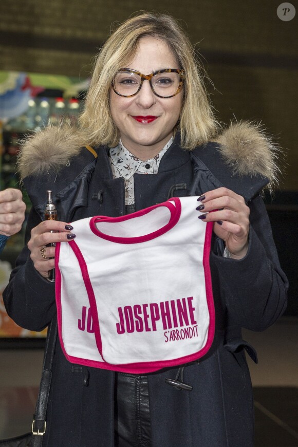 Marilou Berry lors de l'avant-première de Joséphine s'arrondit à Bruxelles le 2 février 2016