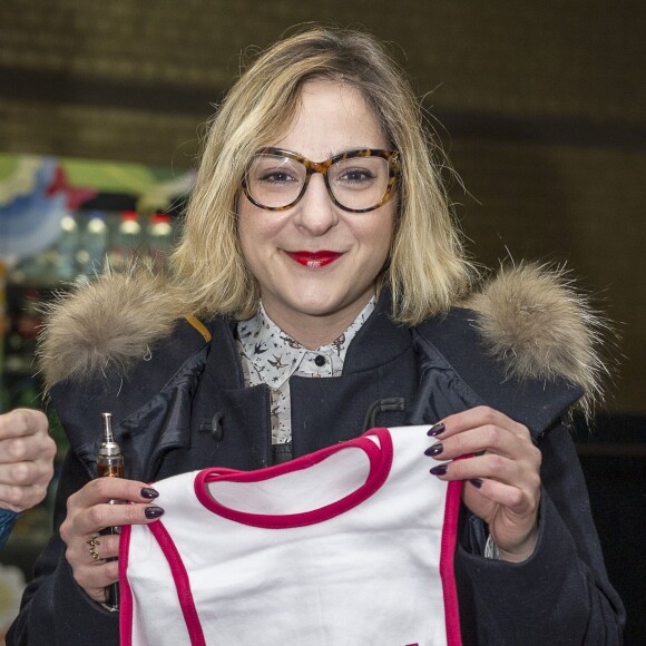 Marilou Berry lors de l'avant-première de Joséphine s'arrondit à Bruxelles le 2 février 2016