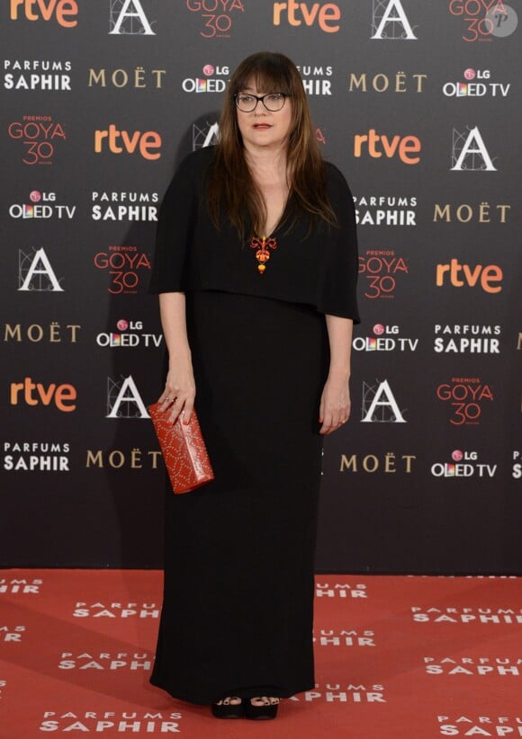 Isabel Coixet - 30ème cérémonie des prix Goya à l'auditorium du Madrid Marriott à Madrid, le 6 février 2016.
