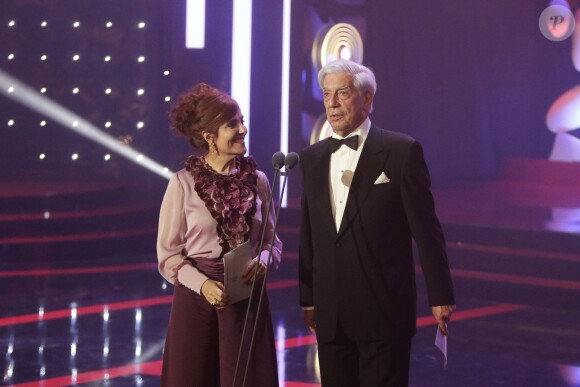 Mario Vargas Llosa - 30ème cérémonie des prix Goya à l'auditorium du Madrid Marriott à Madrid, le 6 février 2016.