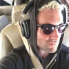 Adam Levine, les cheveux blond platine. Photo publiée sur Instagram au mois de janvier 2015.
