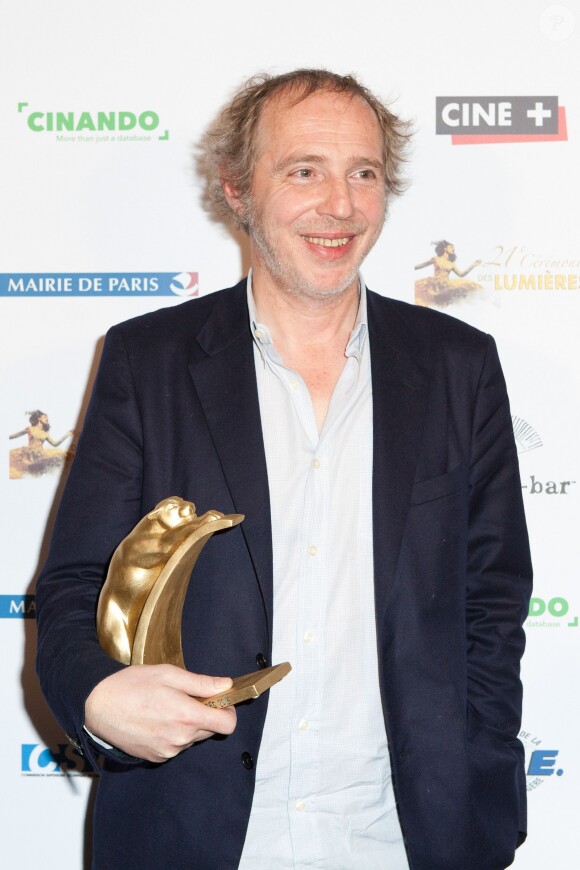 Arnaud Desplechin - Les Lauréats de la 21e cérémonie des prix Lumière 2016 à l'espace Pierre Cardin à Paris le 8 février 2016.