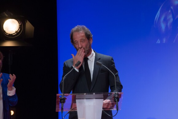 Vincent Lindon - 21e cérémonie des prix Lumière 2016 à l'espace Pierre Cardin à Paris le 8 février 2016.
