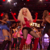 Hayden Panetierre reprend "Lady Marmelade" sur le plateau de l'émission Lip Sync Battle avant de recevoir la visite surprise de Christina Aguilera. Image extraite d'une vidéo publiée sur Youtube, le 8 février 2016.