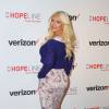Christina Aguilera à la soirée caritative Verizon's 'HopeLine' Program à West Hollywood, le 12 novembre 2015