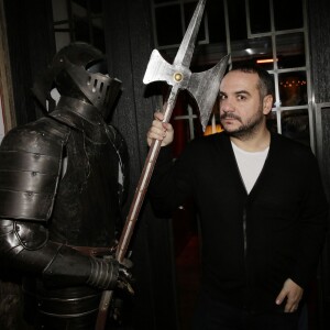 Exclusif - Francois-Xavier Demaison - Soirée "Les Interdites" organisée par Anaïs Tihay et Tarik Seddak, au club L'Heritage à Paris, le 10 février 2016.