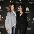 Exclusif - Ariane Brodier et Laurie Cholewa - Soirée "Les Interdites" organisée par Anaïs Tihay et Tarik Seddak, au club L'Heritage à Paris, le 10 février 2016.