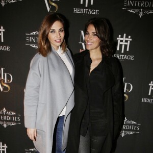 Exclusif - Ariane Brodier et Laurie Cholewa - Soirée "Les Interdites" organisée par Anaïs Tihay et Tarik Seddak, au club L'Heritage à Paris, le 10 février 2016.
