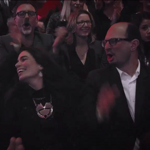 Yael Naim est sacrée artiste féminine de l'année - Victoires de la musique au Zénith de Paris, le 12 février 2016.