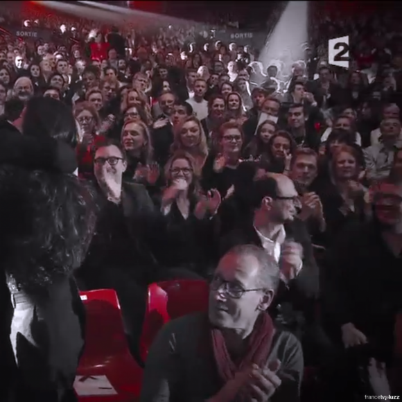 Yael Naim est sacrée artiste féminine de l'année - Victoires de la musique au Zénith de Paris, le 12 février 2016.