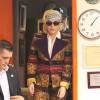 Lady Gaga se fait tatouer sur les côtes le visage de David Bowie par Mark Mahoney au Shamrock Social Club de West Hollywood, le 13 février 2016