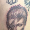 Lady Gaga et son tatouage de David Bowie - Capture d'écran de vidéos issues de Snapchat