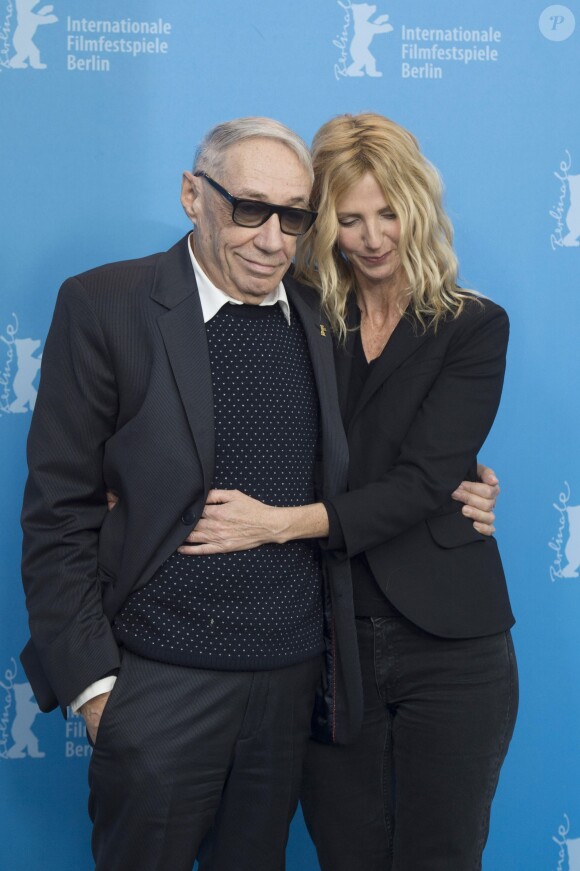 André Téchiné, Sandrine Kiberlain - Photocall du film "Quand on a 17 Ans" lors du 66e festival du film de Berlin, la Berlinale le 14 février 2016