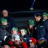 La famille royale de Norvège a regardé avec fierté la princesse Ingrid Alexandra enflammer la vasque des Jeux olympiques de la jeunesse lors de la cérémonie d'ouverture à Lillehammer le 12 février 2016