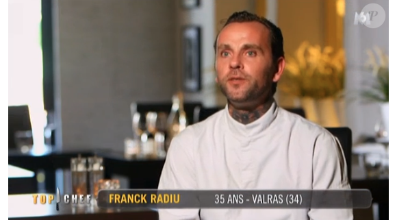 Le candidat Franck Radiu - "Top Chef 2016", prime du lundi 25 janvier 2016, sur M6.