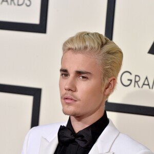 Justin Bieber lors de la 58e cérémonie des Grammy Awards au Staples Center de Los Angeles, le 15 février 2016.