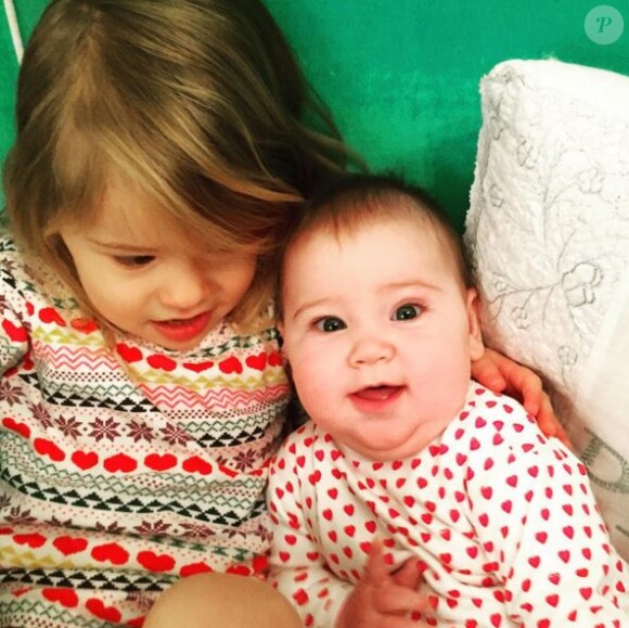 Poppy et Mila, les filles Jenna Bush Hager. Instagram, février 2016