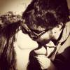 Fernando Alonso et sa jolie Lara Alvarez, photo publiée le 11 juillet 2015 sur les comptes Instagram des deux amoureux