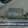 Le domaine de Céline Dion et de son mari a connu un dégât des eaux, révélé par TVA nouvelles. Février 2015