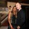 Ciara et Stuart Vevers (directeur artistique de Coach) assistent à l'after-show party Coach à New York, le 16 février 2016.